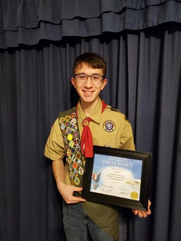 Kolby Tom Earns Eagle Scout Award