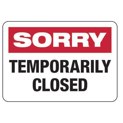 Auditorium Closed Until Further Notice